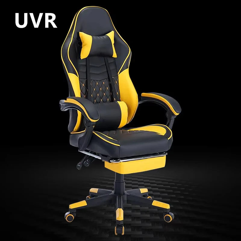 UVR Professional Gaming Computer Chair Home Leisure Reclining Office Chair Ergonomic Design Backrest Armchair Office Furniture