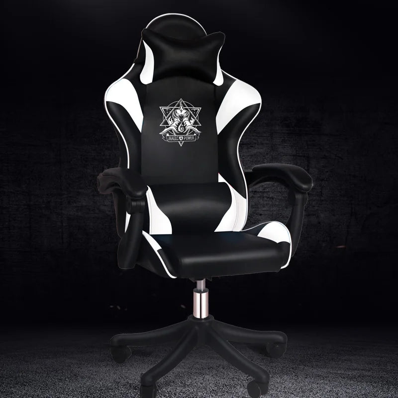 High-End Boy Game Chair Ergonomic Anchor Live Lift Swivel Black Special Chair For E-sports Competition Business Office Chairs