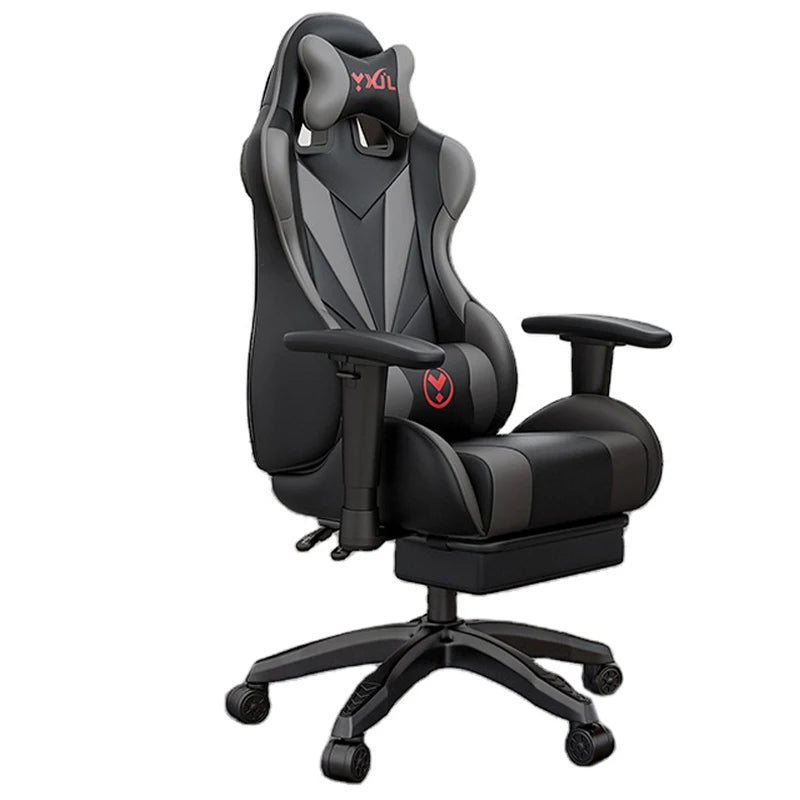 Height Adjustable Gas Lifting Speaker Silla Gamer Computer Chair Pu Leather Gaming Chair with Footrest and Massage