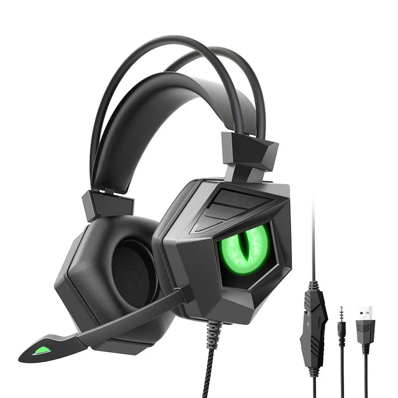 New For Sooyn Portable Audio gaming headsets wired with mic Boys only Cool powerful domineering frequency precision SY-G15 LZ-7