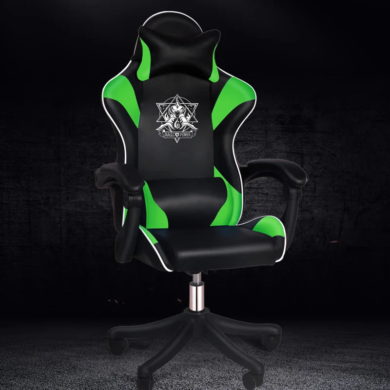 High-End Boy Game Chair Ergonomic Anchor Live Lift Swivel Black Special Chair For E-sports Competition Business Office Chairs