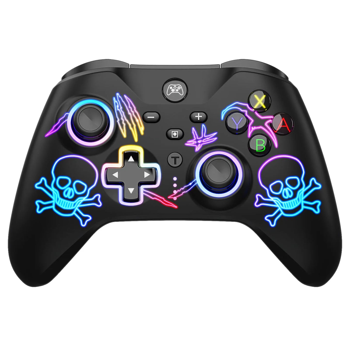 STORM WYRM Wireless Gaming Controller with Turbo combo&Six-axis functions for NS /NS Lite//PC/Android/IOS YZC-07S