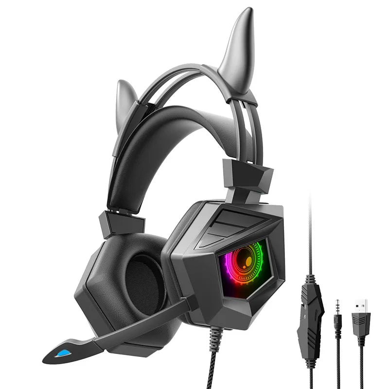 New For Sooyn Portable Audio gaming headsets wired with mic Boys only Cool powerful domineering frequency precision SY-G15 LZ-7