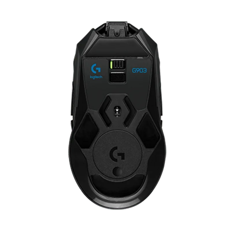Logitech G903 Wireless Gaming Mouse HERO 25K DPI LIGHTSPEED RGB Ergonomic Esports Mouse for PC Mac Gamer Home Office