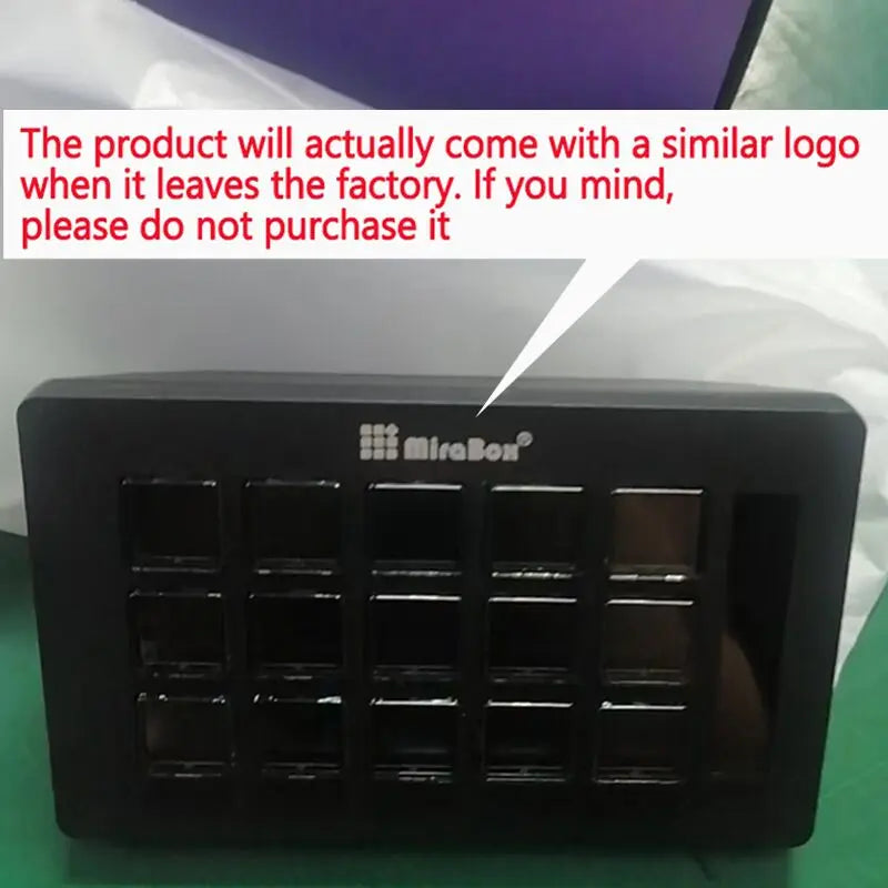Stream Dock Mini Visual Keyboard 15Keys StreamDeck LCD Button Live Content Creation Controller Custom Button For Win/MacOS Gifts