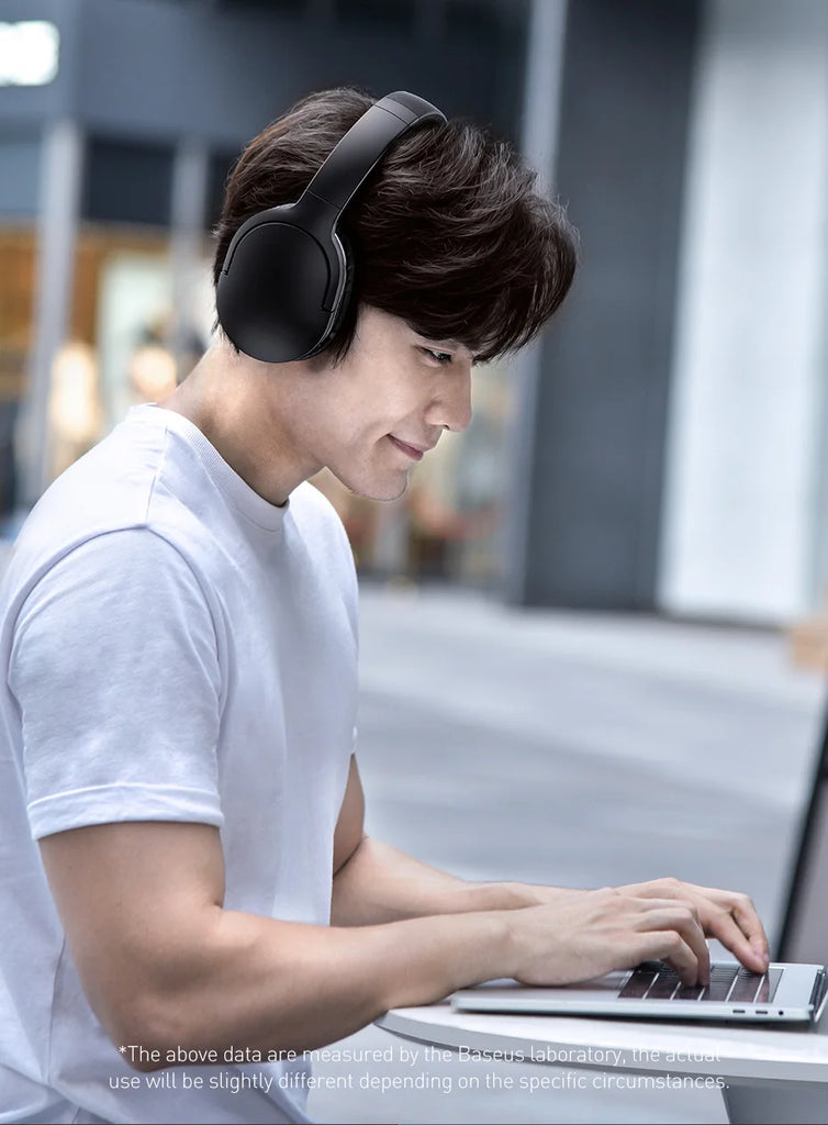 Baseus D02 Pro Wireless Headphones Bluetooth Earphone 5.3 Foldable Headset Sport Over the Ear Headphone Gaming Bluetooth Earbuds