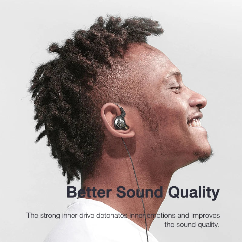 EARDECO Mobile Wired Headphones Bass 3.5mm for Phone Earphone Stereo In Ear Headphone with Mic Earbuds Hifi Music Sport Headset