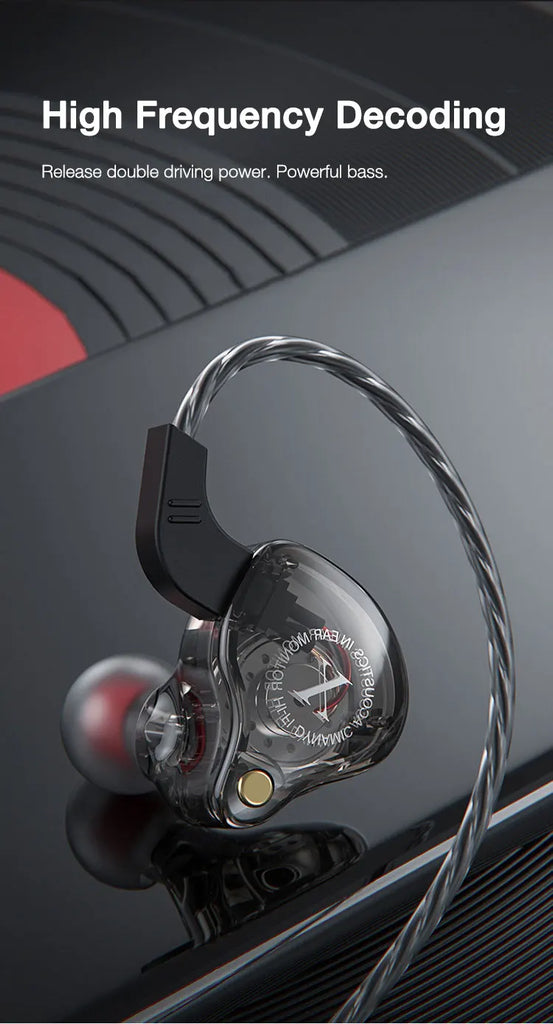 EARDECO Mobile Wired Headphones Bass 3.5mm for Phone Earphone Stereo In Ear Headphone with Mic Earbuds Hifi Music Sport Headset