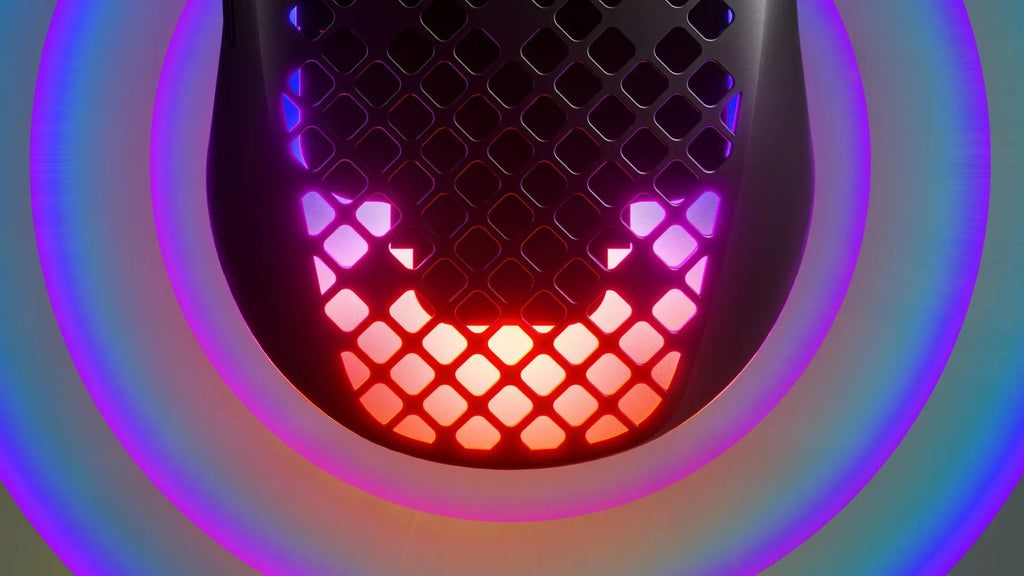 Steelseries Aerox3 Wireless hole mouse Rechargeable 2.4G Bluetooth 5.0 Gaming Mouse For LOL CS
