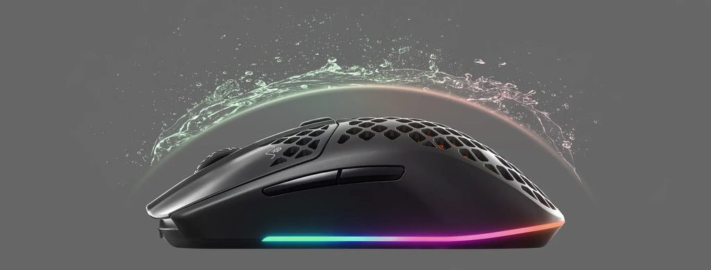 Steelseries Aerox3 Wireless hole mouse Rechargeable 2.4G Bluetooth 5.0 Gaming Mouse For LOL CS