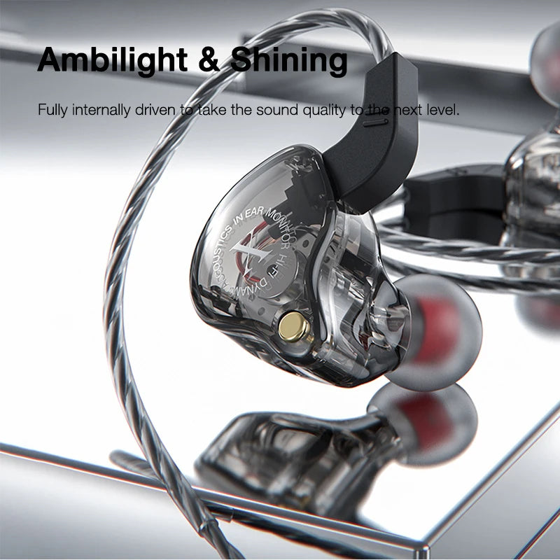 EARDECO Mobile Wired Headphones Bass 3.5mm for Phone Earphone Stereo In Ear Headphone with Mic Earbuds Hifi Music Sport Headset