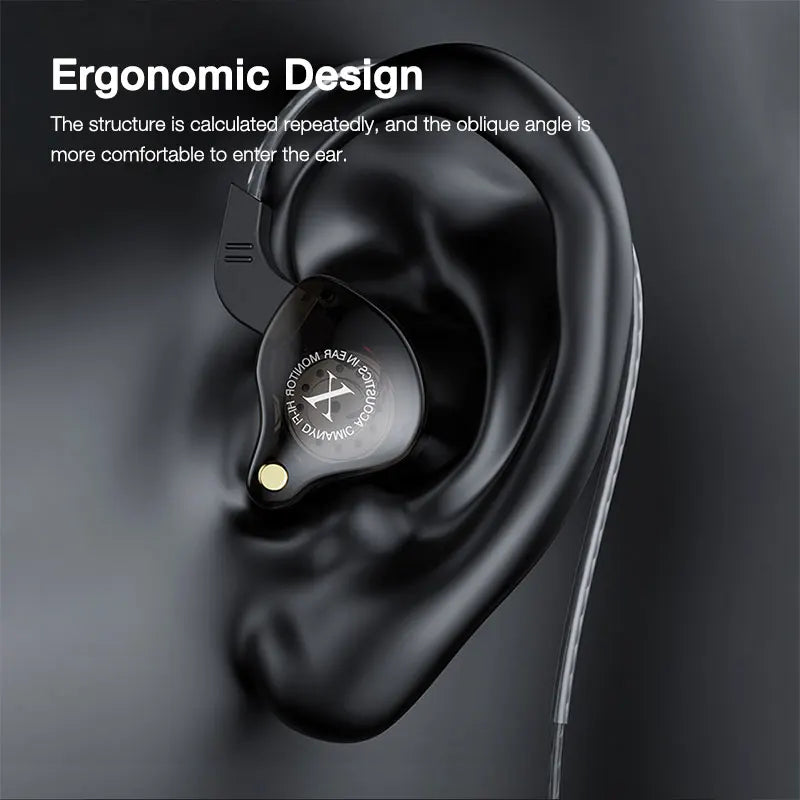 EARDECO Mobile Wired Headphones Bass 3.5mm for Phone Earphone Stereo In Ear Headphone with Mic Earbuds Hifi Music Sport Headset