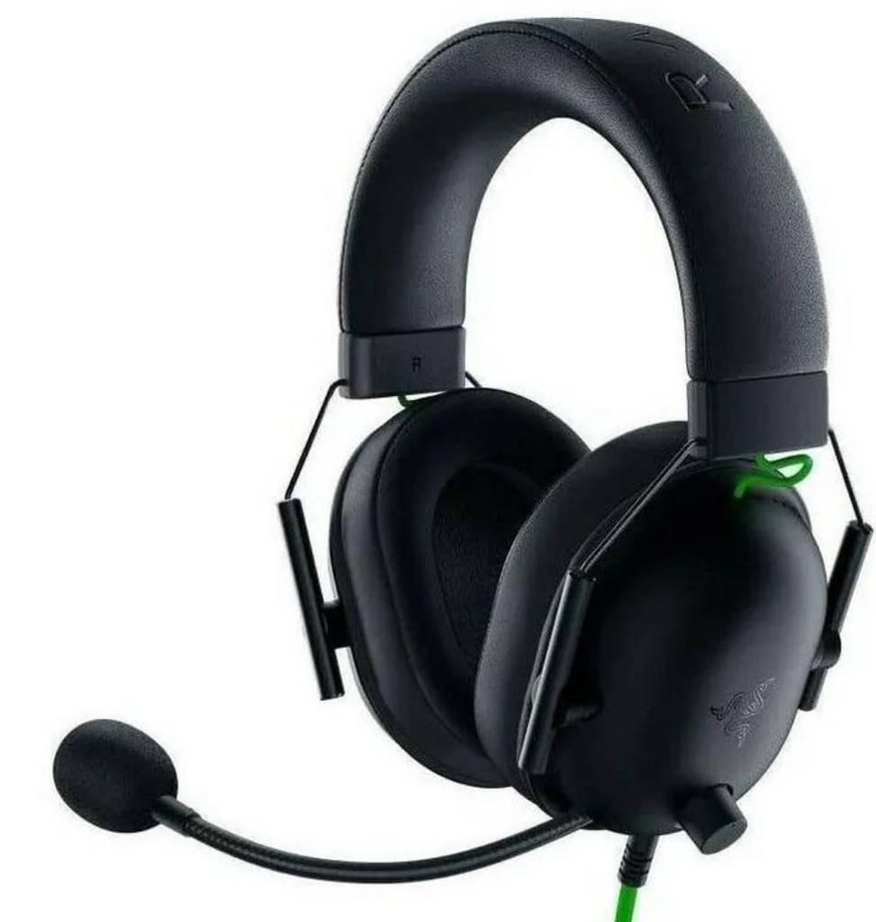 Razer BlackShark V2 X Wired Esports Headset Advanced Passive Noise Cancellation, 7.1 Surround Sound, Hyperclear Cardioid Mic