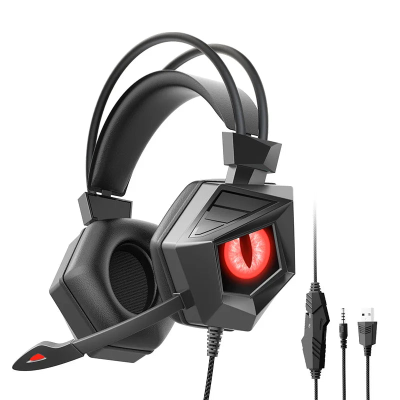 New For Sooyn Portable Audio gaming headsets wired with mic Boys only Cool powerful domineering frequency precision SY-G15 LZ-7