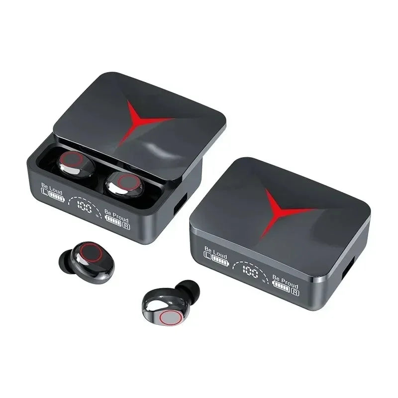M90 TWS Bluetooth 5.3 Earphones Wireless Headphones Touch Control Gaming Headsets HIFI Stereo Sound Noise Reduction With Mic
