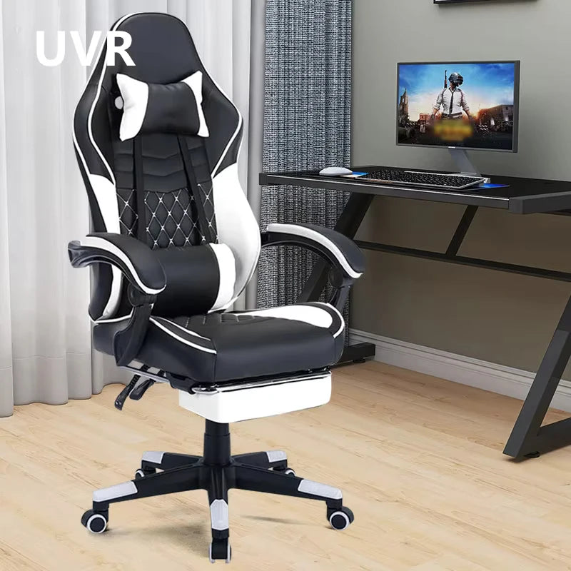 UVR Professional Gaming Computer Chair Home Leisure Reclining Office Chair Ergonomic Design Backrest Armchair Office Furniture