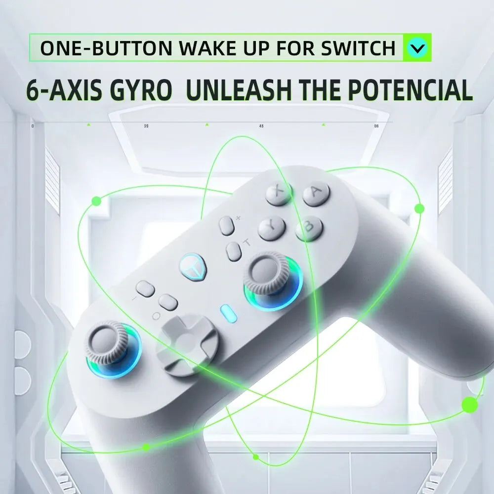 ThundeRobot G45 Pro Three-mode Wireless Gamepad Gaming Controller Hall Effect Built-in NFC for Switch Windows PC STEAM TV