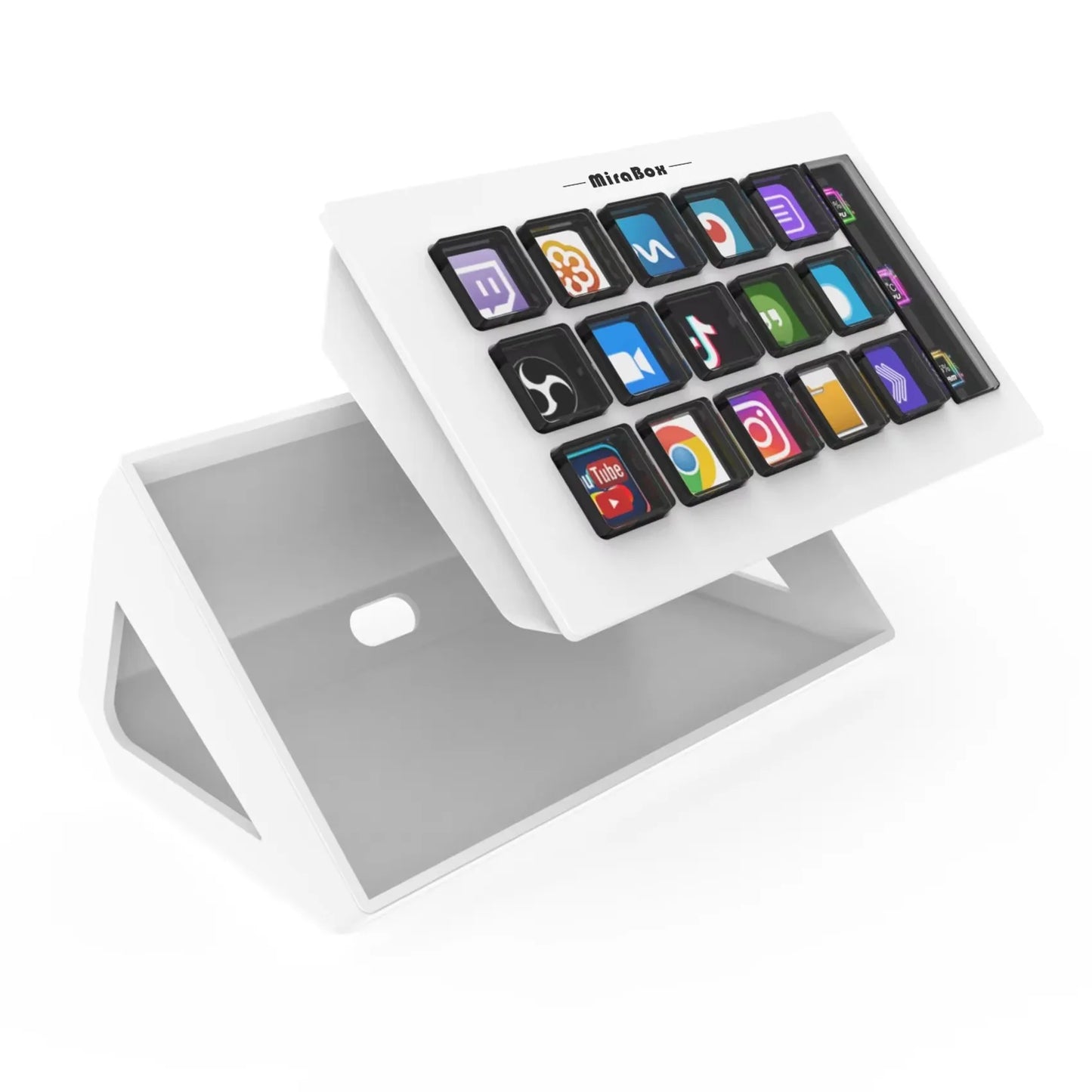 Stream Dock Mini Visual Keyboard 15Keys StreamDeck LCD Button Live Content Creation Controller Custom Button For Win/MacOS Gifts