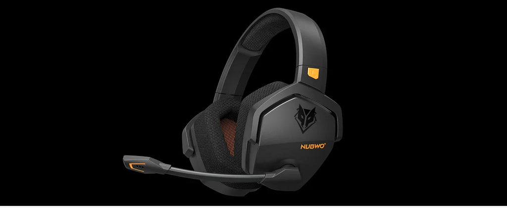 NUBWO G06 Dual Wireless Gaming Headset with Microphone for PS5, PS4, PC, Mobile, Switch 2.4GHz Wireless Bluetooth Headphone