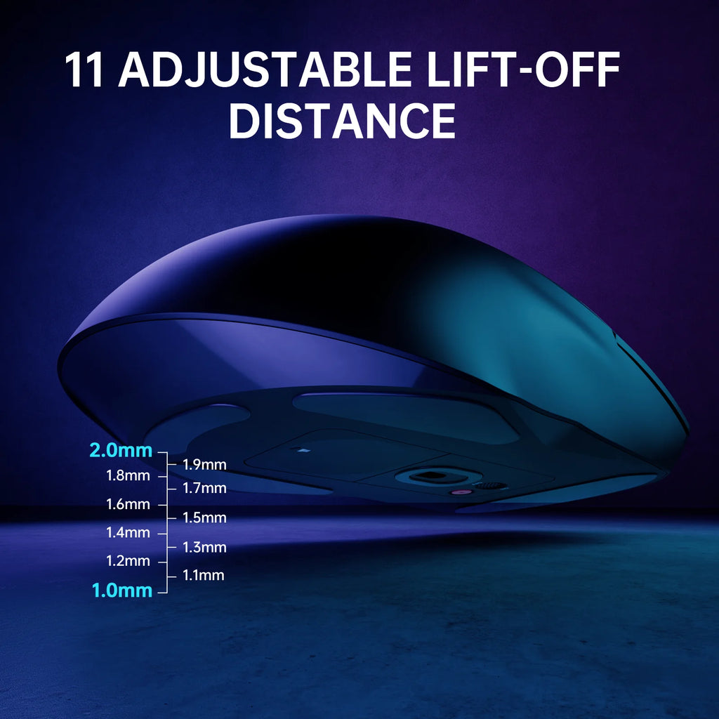 Rapoo VT9PRO/VT9Air 4K Wireless Gaming Mouse Superlight 26000DPI 4KHz Polling Rate 0.25ms Response Time 180H BatteryLife PAW3398