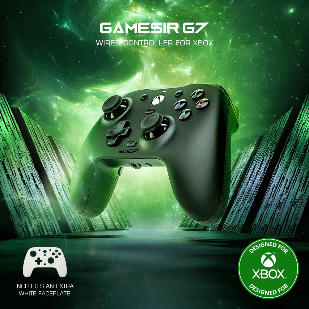 GameSir G7 SE Xbox Gaming Controller Wired Gamepad for Xbox Series X, Xbox Series S, Xbox One, with Hall Effect Joystick