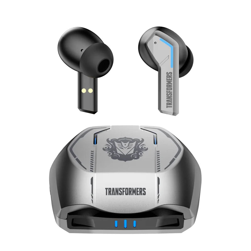 Transformers TF-T06 5.3 TWS Bluetooth Headset Wireless Earphone ENC Noise Reduction HIFI Stereo Gaming Music Dual Mode Earbuds