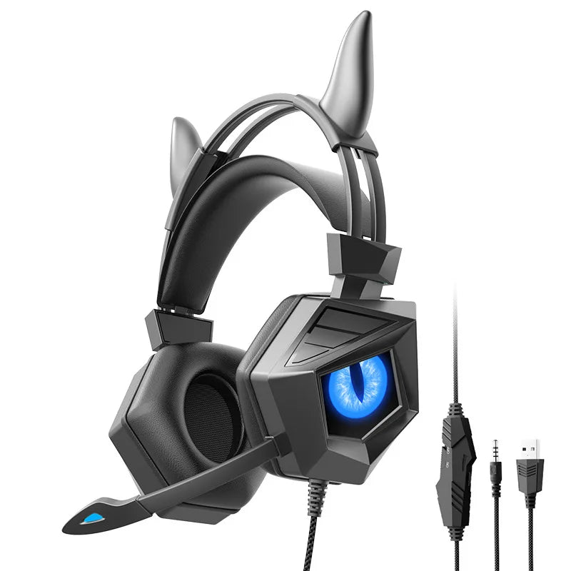 New For Sooyn Portable Audio gaming headsets wired with mic Boys only Cool powerful domineering frequency precision SY-G15 LZ-7