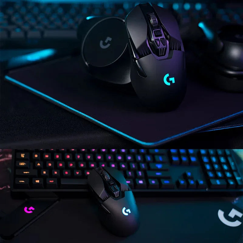Logitech G903 Wireless Gaming Mouse HERO 25K DPI LIGHTSPEED RGB Ergonomic Esports Mouse for PC Mac Gamer Home Office