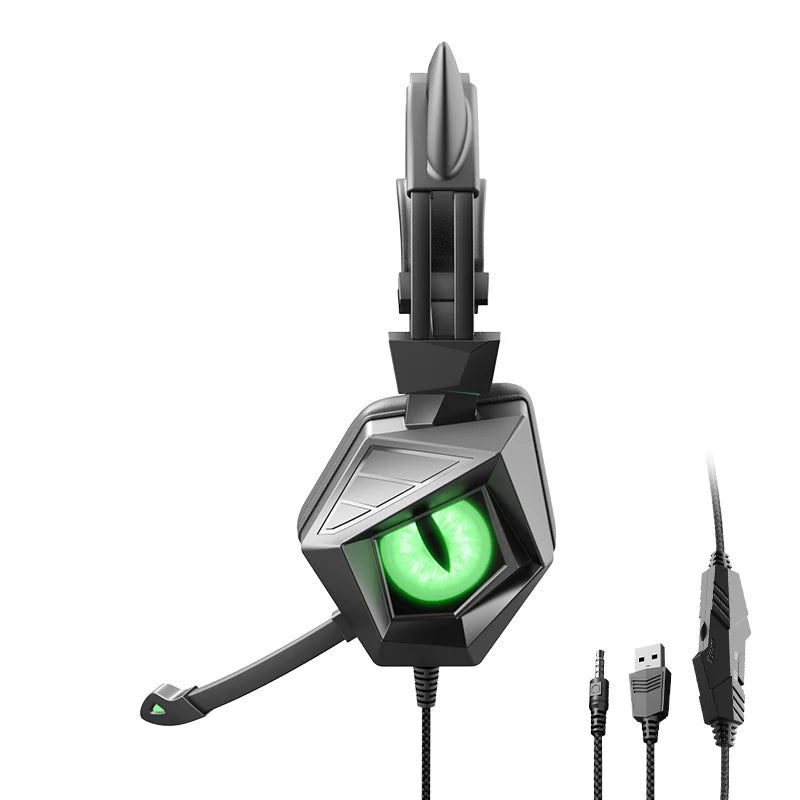 New For Sooyn Portable Audio gaming headsets wired with mic Boys only Cool powerful domineering frequency precision SY-G15 LZ-7