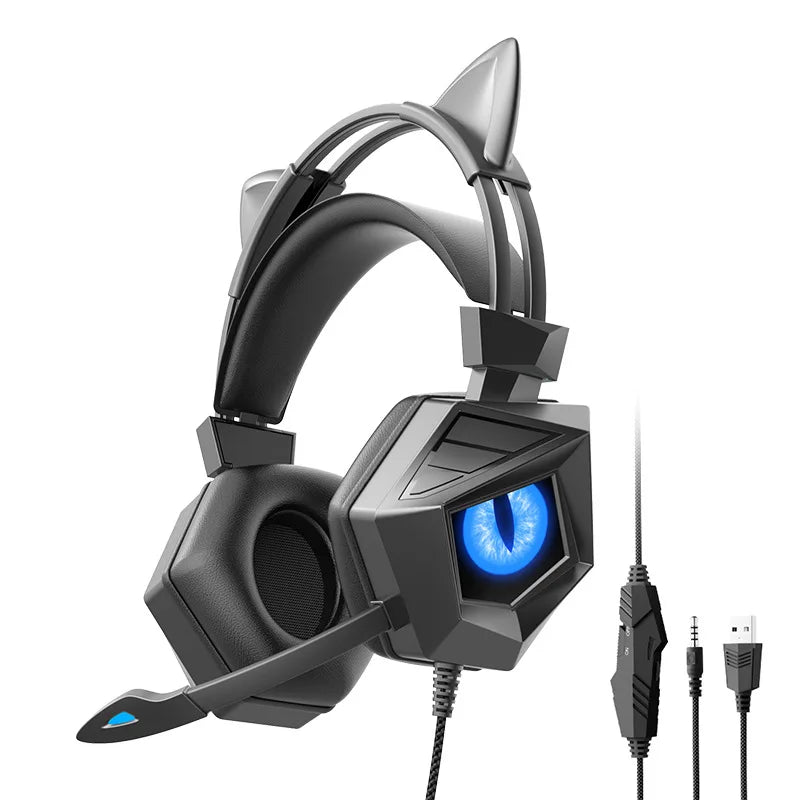New For Sooyn Portable Audio gaming headsets wired with mic Boys only Cool powerful domineering frequency precision SY-G15 LZ-7