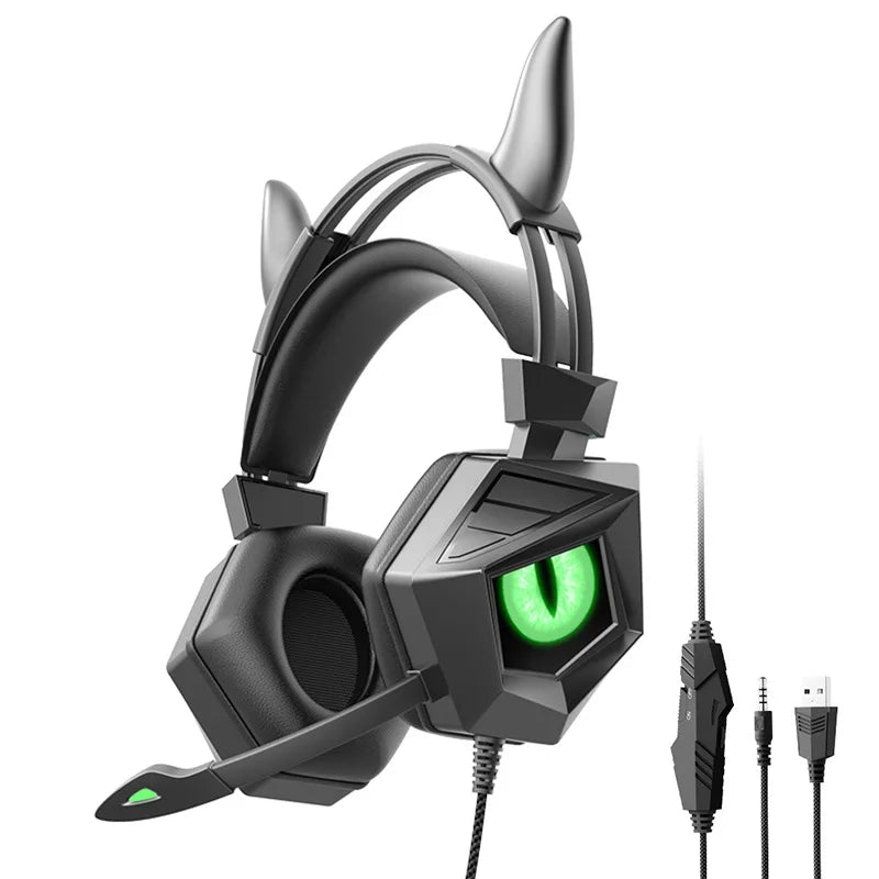 New For Sooyn Portable Audio gaming headsets wired with mic Boys only Cool powerful domineering frequency precision SY-G15 LZ-7