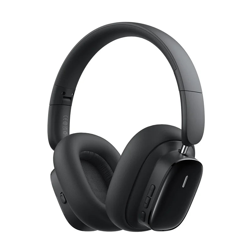 Baseus Bowie 30 Max Bluetooth Headphones 45dB Noise Cancellation Hi-res LDAC Over Ear Headset 3D Spatial Audio Wireless Earphone