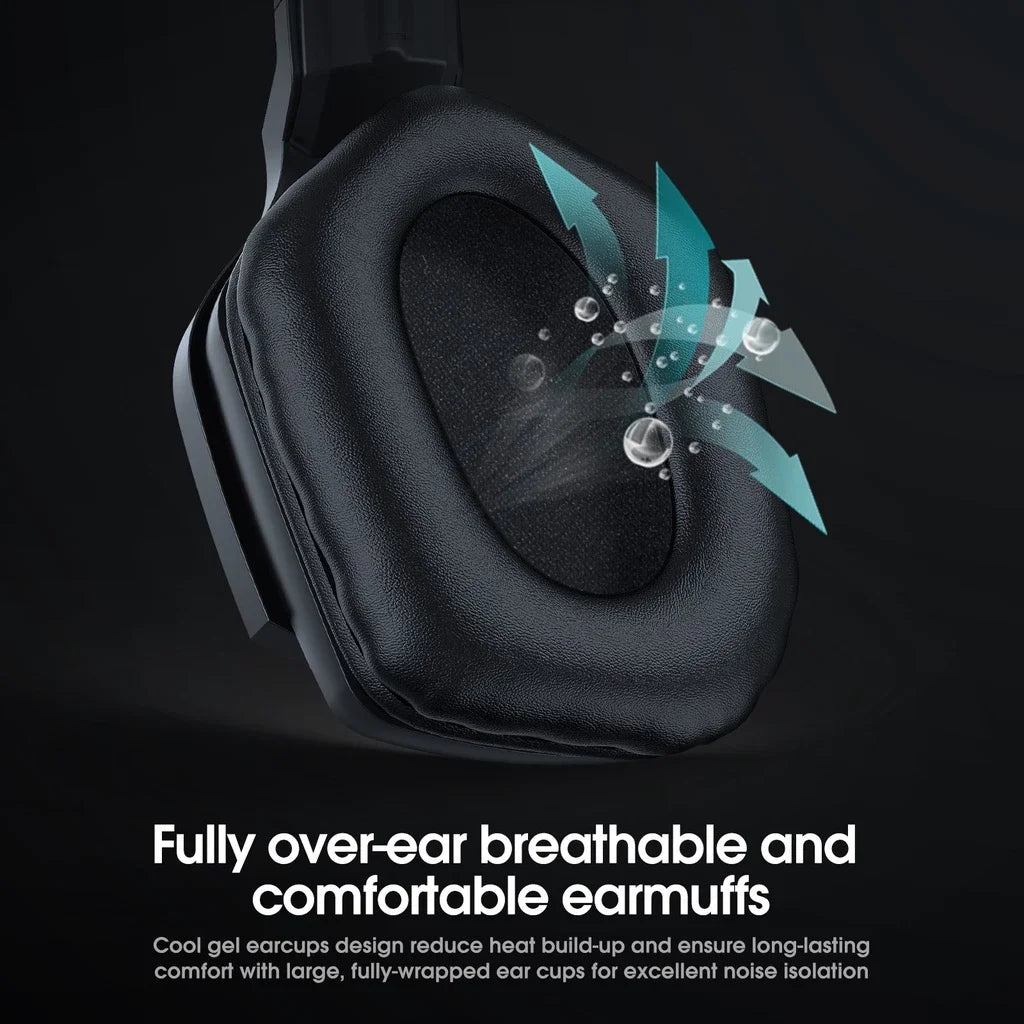 ONIKUMA B60 Bluetooth Gaming Headset Gaming Headset Gaming Headset 40mm speaker Support Aux 3.5mm cable