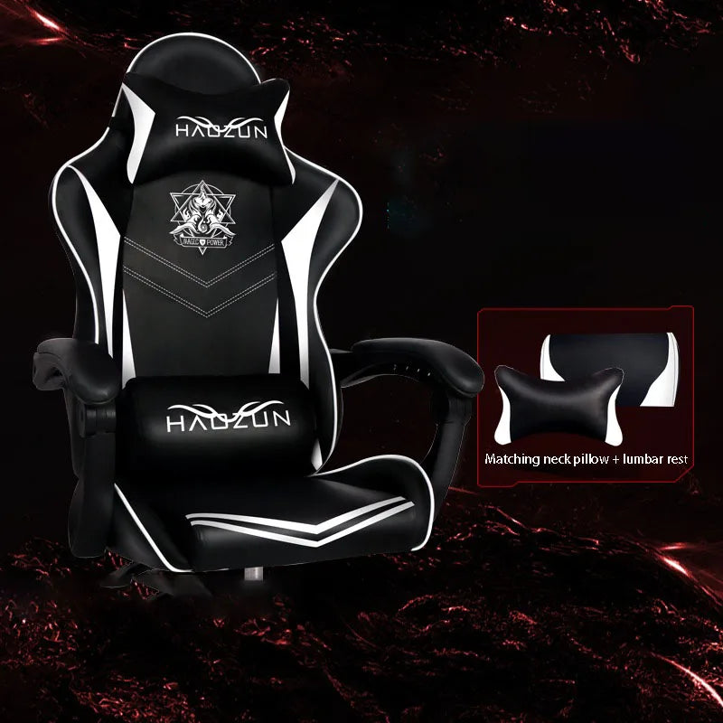 High-End Boy Game Chair Ergonomic Anchor Live Lift Swivel Black Special Chair For E-sports Competition Business Office Chairs