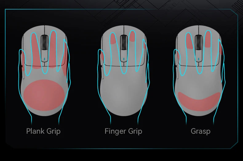 Attack Shark X3 Wireless Mouse,PixArt PAW3395 26K DPI  1K/4K Lightweight Mouse ,Tri-Mode Macro Gaming Mouse,Laptop/win/mac
