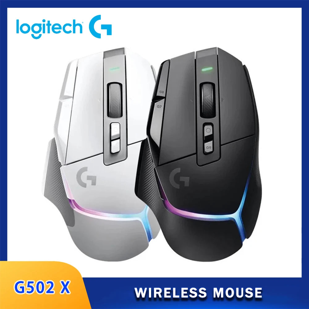Logitech G502 X LIGHTSPEED Wireless/G502X PLUS Gaming MouseNew Optical-Mechanical Hybrid Micro Motion HERO Wireless Gaming Mouse