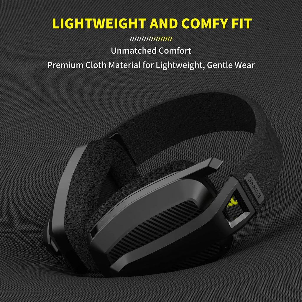 BINNUNE BW06 2.4GHz Bluetooth Gaming Headset with Mic for PS5 PS4 PC Mac Playstation Wireless Gaming headphone with Microphone