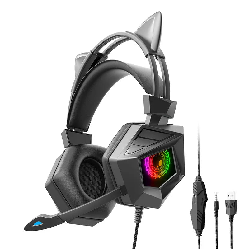 New For Sooyn Portable Audio gaming headsets wired with mic Boys only Cool powerful domineering frequency precision SY-G15 LZ-7