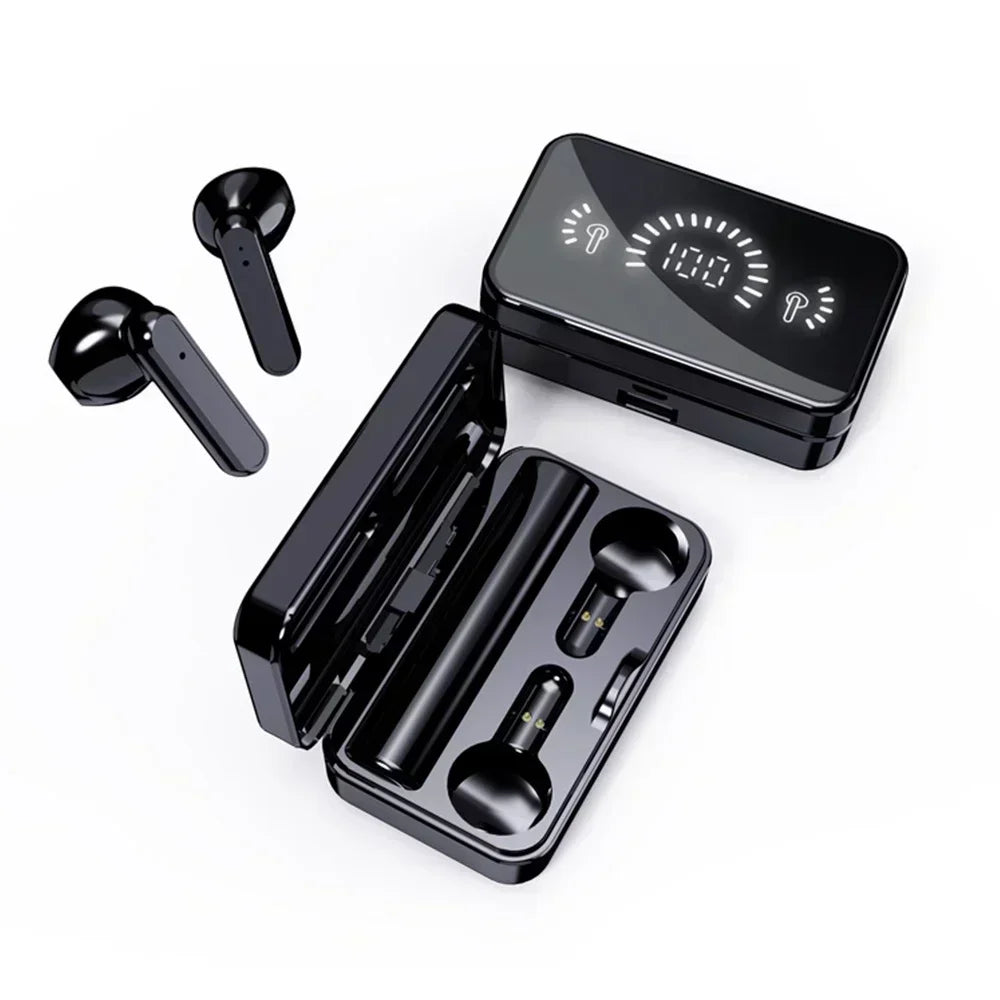 NEW Original TWS S20 Wireless Bluetooth Headset LED Display Screen Noise Reduction Bluetooth 5.1 Touch Control HIFI Headphones