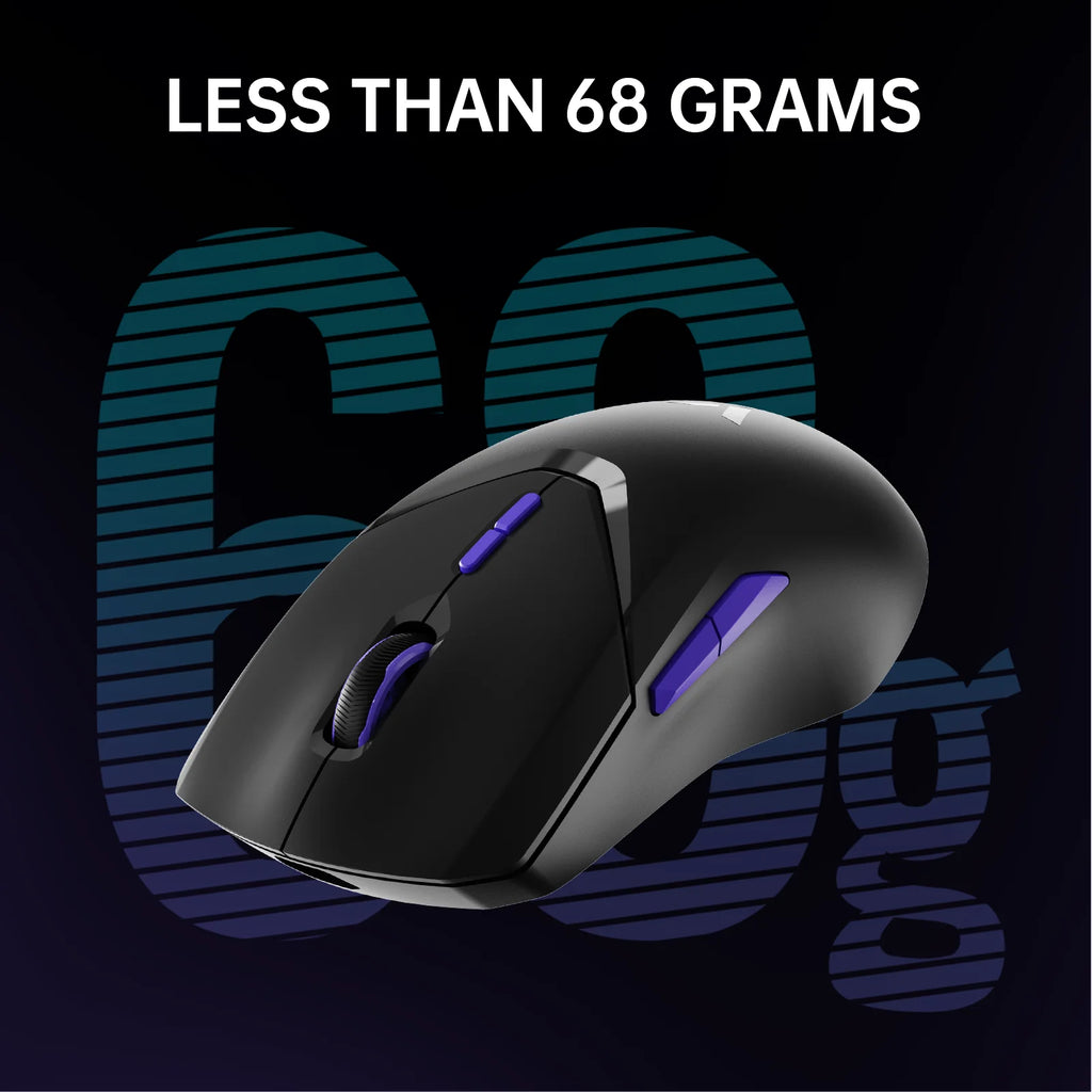 Rapoo VT9PRO/VT9Air 4K Wireless Gaming Mouse Superlight 26000DPI 4KHz Polling Rate 0.25ms Response Time 180H BatteryLife PAW3398