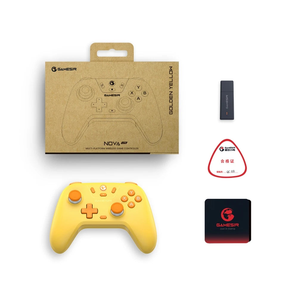 GameSir Wireless Switch Controller Nova Lite Bluetooth Gamepad with Hall Effect for Nintendo Switch iPhone Android Phone PC