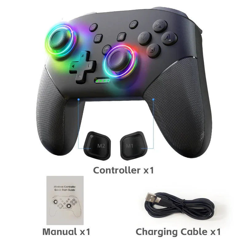 DATA FROG Switch Pro Controllers for Switch/Switch Lite Wireless Remote Gamepad For Joystick Pro Controllers PC For Switch OLED