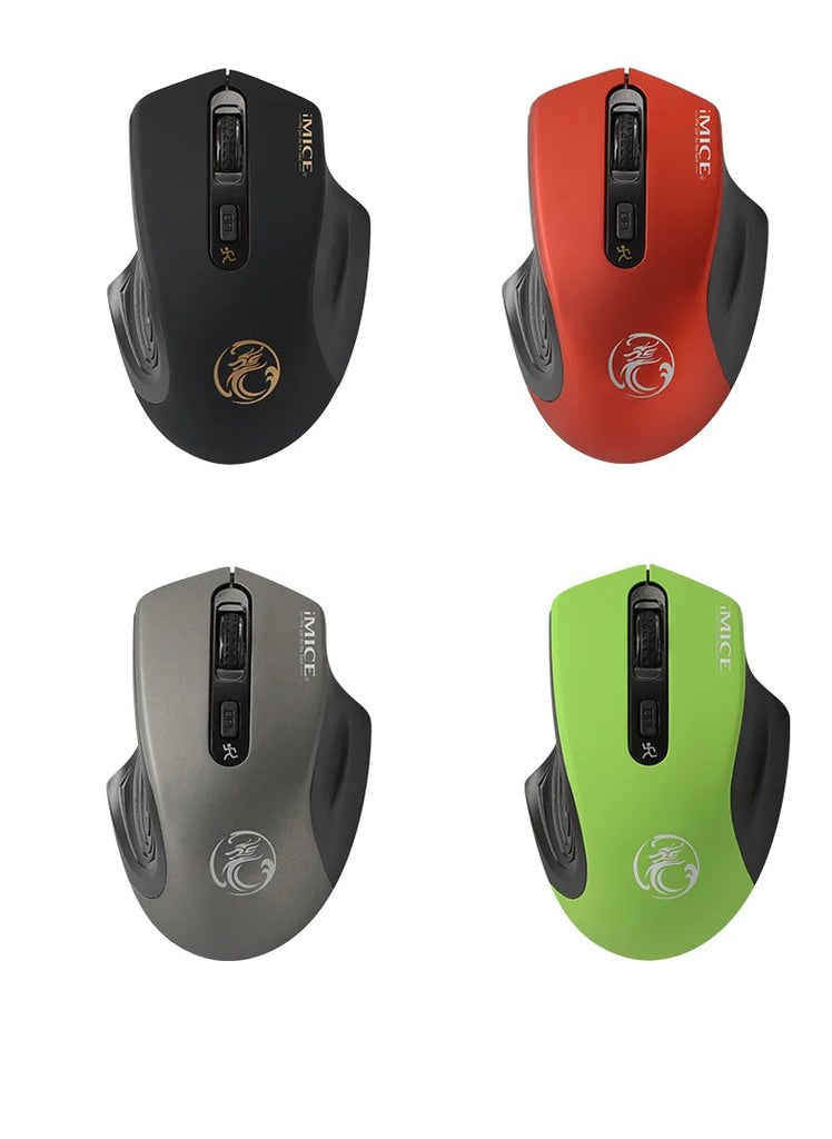 IMICE USB 3.0 Receiver Wireless Mouse 2.4G Silent Mouse 4 Buttons 2000DPI Optical Computer Mouse Ergonomic Mice For Laptop PC