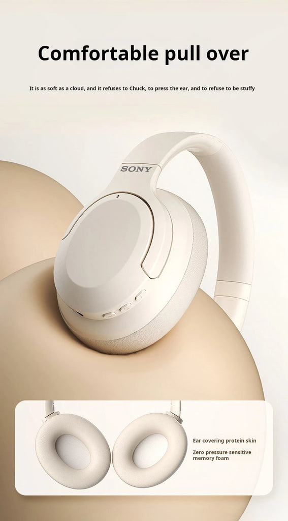 SONY D2-ANC Wireless Headphones Bluetooth 5.3 Earphones Foldable Gaming Headset Sport Headphone with Mic Music Earbuds Original