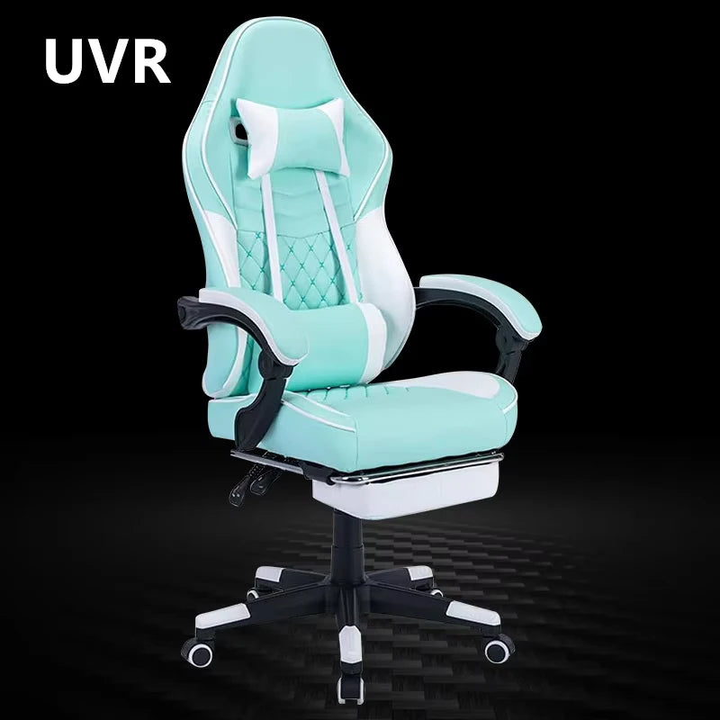 UVR Professional Gaming Computer Chair Home Leisure Reclining Office Chair Ergonomic Design Backrest Armchair Office Furniture