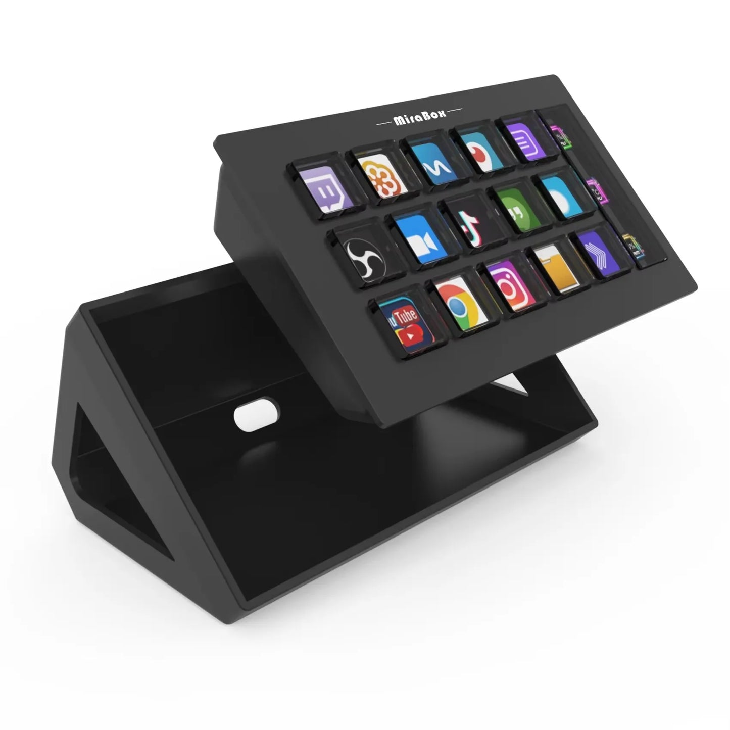 Stream Dock Mini Visual Keyboard 15Keys StreamDeck LCD Button Live Content Creation Controller Custom Button For Win/MacOS Gifts