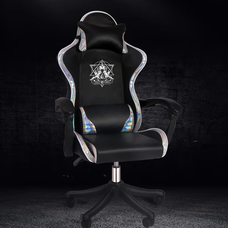 High-End Boy Game Chair Ergonomic Anchor Live Lift Swivel Black Special Chair For E-sports Competition Business Office Chairs