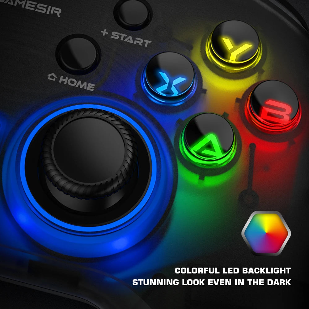 GameSir T4 Pro 2.4G Wireless Mobile Controller Bluetooth Gamepad with 6-axis Gyro for Nintendo Switch Android iPhone PC Joystick