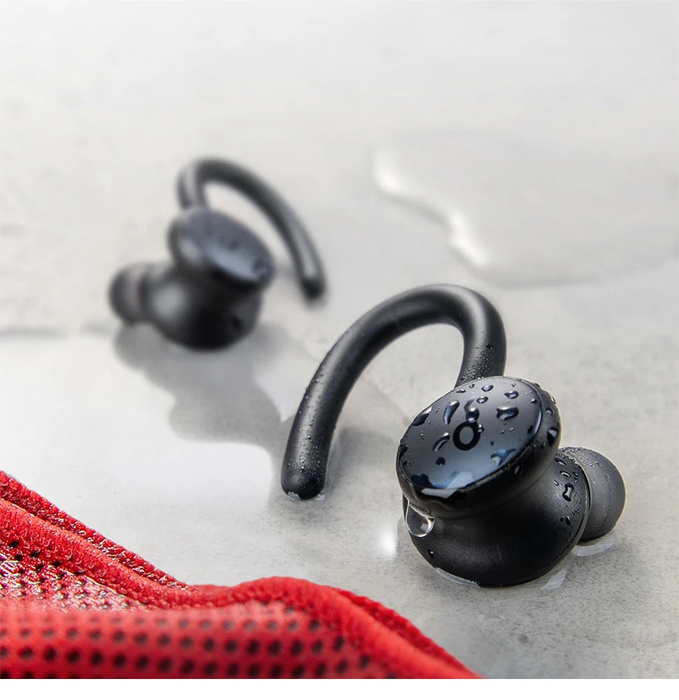 Anker Soundcore Sport X10 Bluetooth 5.2 Headphones Sports Rotating Ear Hooks Deep Bass IPX7 Waterproof Sweatproof Sport Earbuds