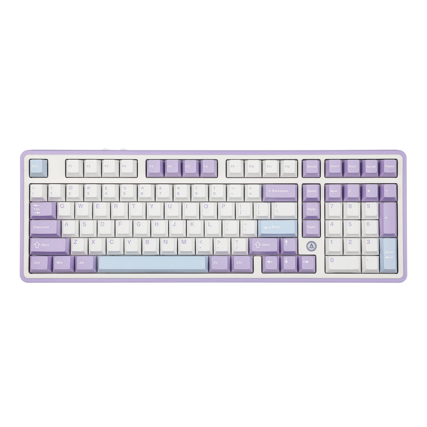 AJAZZ AK980 V2 98% Hot-Swap Gasket Structure USB Wired/BT5.1/2.4G Wireless Mechanical Keyboard with 1.14 inch TFT Color Screen